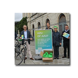 Maak Melle Meer Mobiel campagne in Het Nieuwsblad